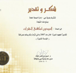 2008 Dubai Municipality
